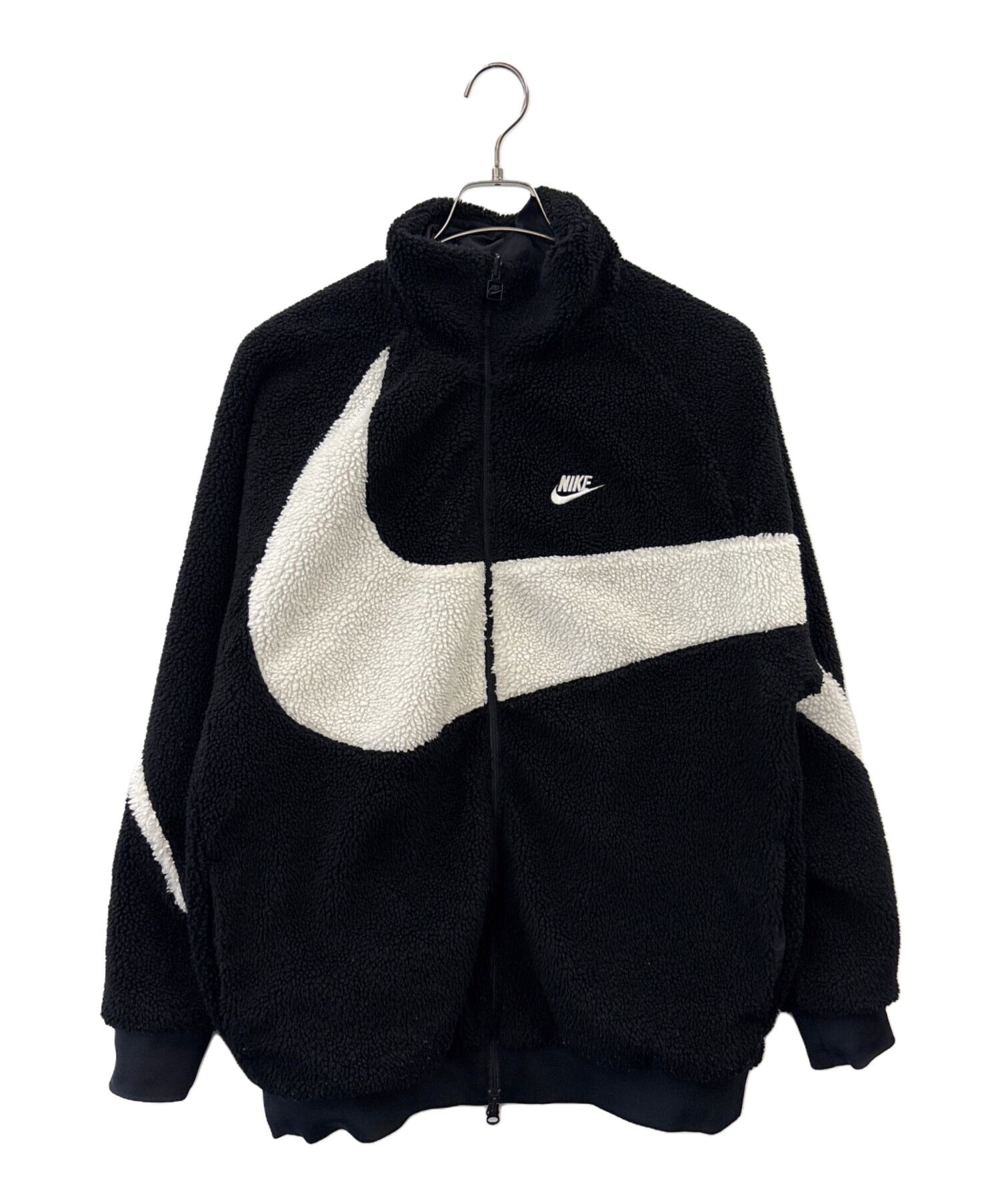 中古・古着通販】NIKE (ナイキ) NIKE ボアジャケット ブラック サイズ