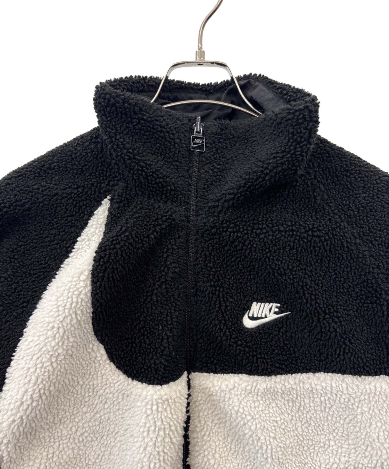 中古・古着通販】NIKE (ナイキ) NIKE ボアジャケット ブラック サイズ
