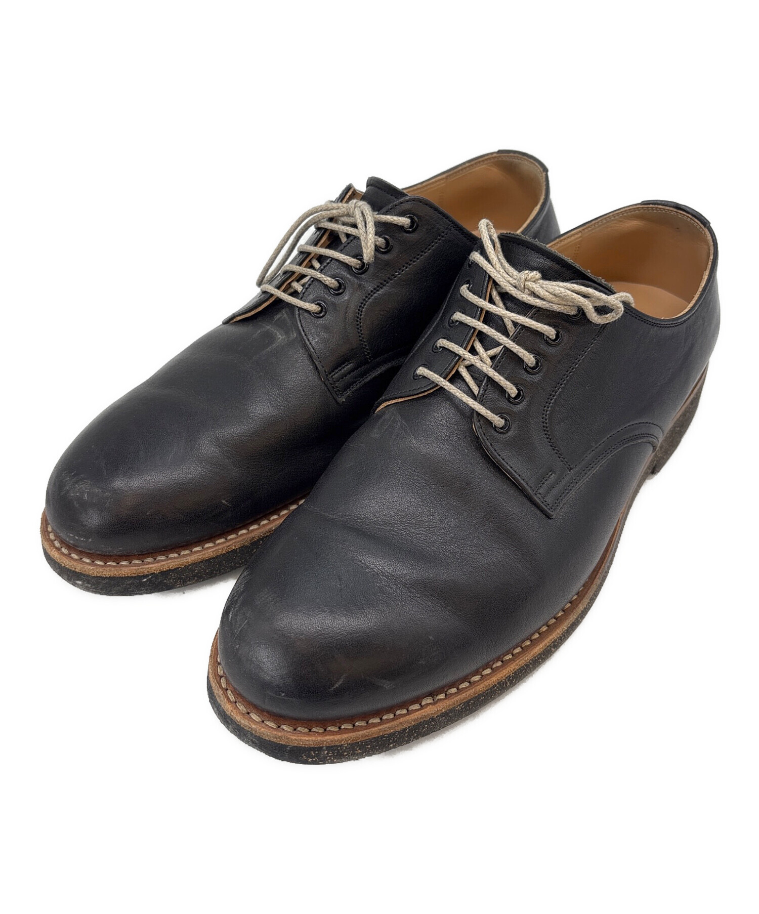 スコッチグレイン HIROKAWA ブラックドレスシューズ（良品） 中古・古着通販】SCOTCH GRAIN (スコッチグレイン) HIROKAWA (ヒロカワ