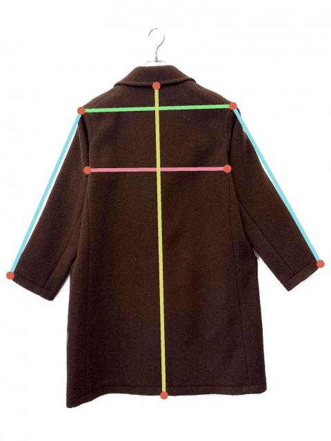 中古・古着通販】DANTON (ダントン) DANTON チェスターコート ブラウン