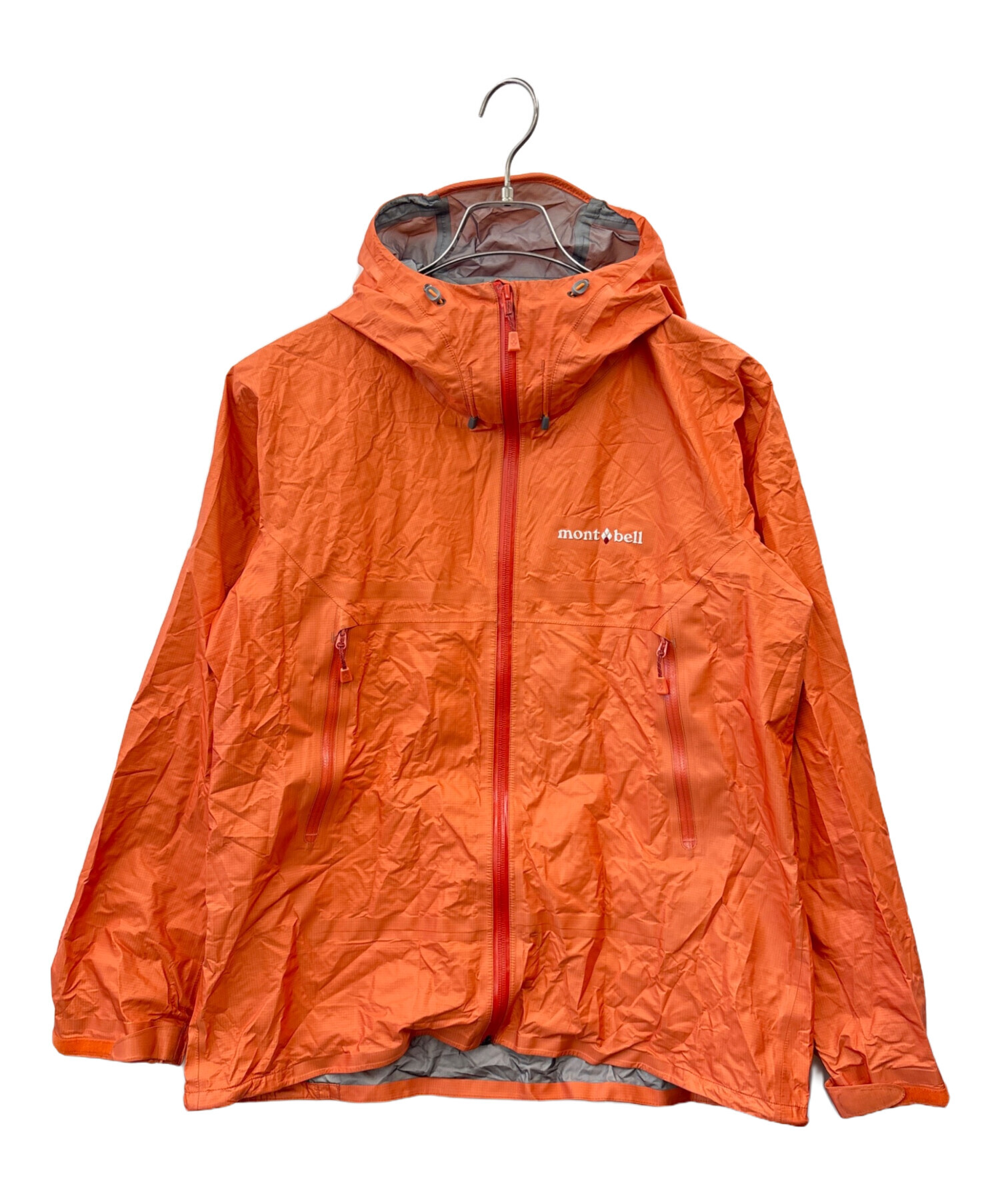 美品 old montbell shell jacket L 優しめオレンジ 中古・古着通販】mont-bell (モンベル) mont-bell ストームクルーザー