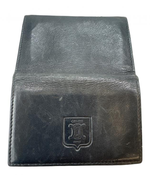 中古・古着通販】CELINE (セリーヌ) CELINE 名刺入れ ブラック