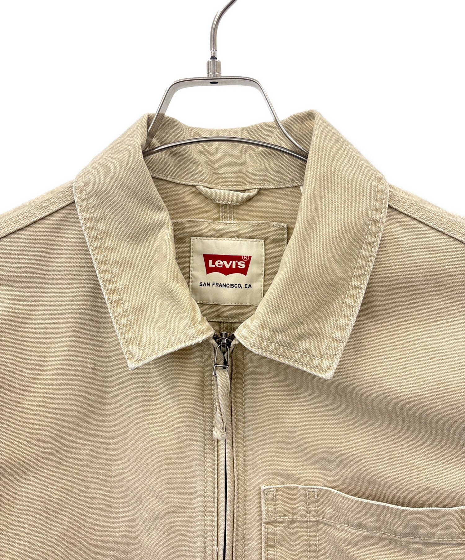 USA製 リーバイス ワークジャケットM相当38 ベージュ 90s 70742 中古・古着通販】LEVI'S (リーバイス) LEVI'S ワークジャケット