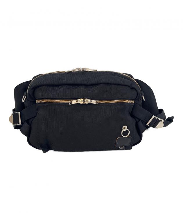 値下げ　美品　PORTER JAM  MADEボディバッグ ブラック 中古・古着通販】PORTER (ポーター) JAM HOME MADE (ジャムホーム