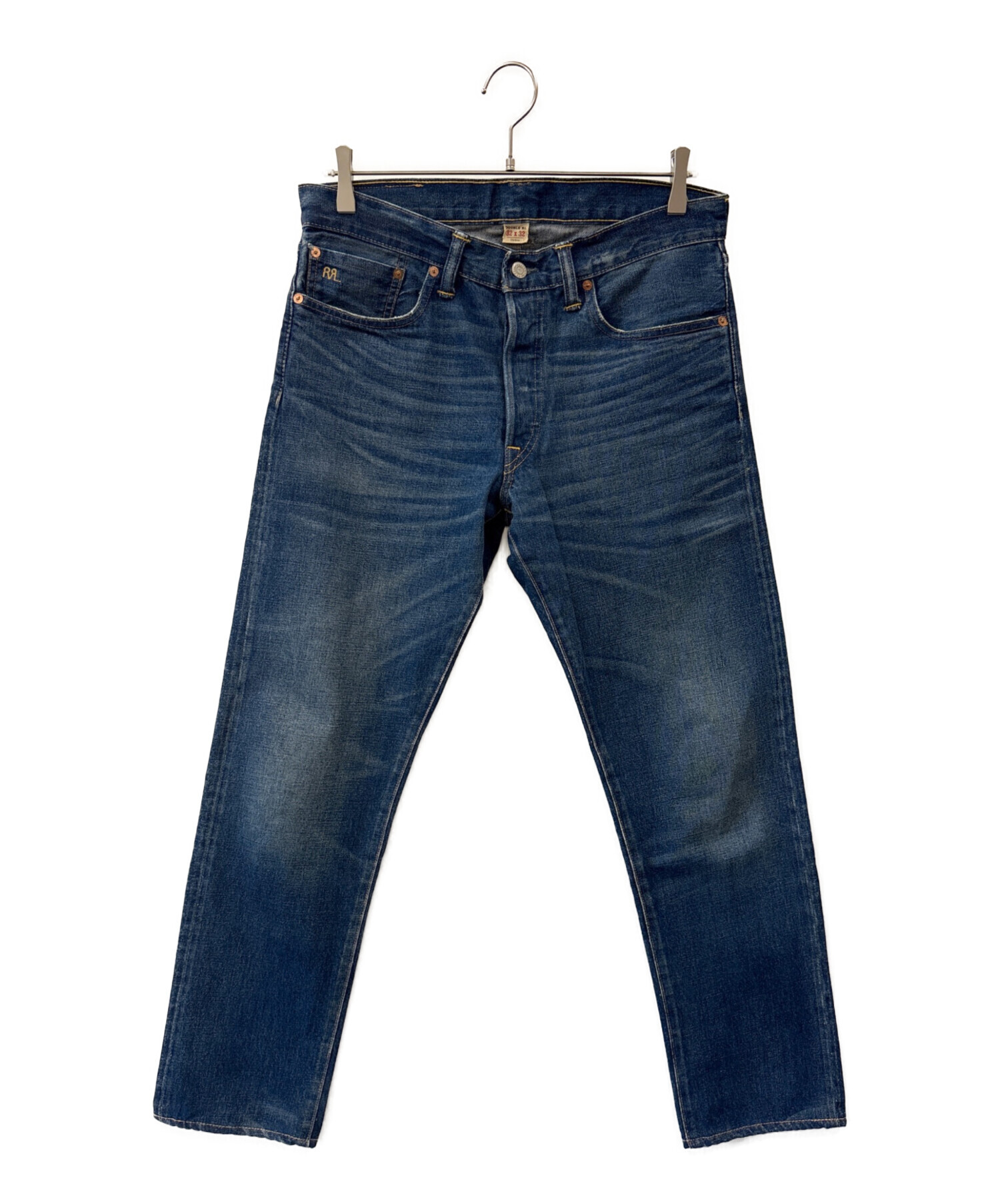 RRL ストレートデニムパンツ インディゴ 中古 中古・古着通販】RRL (ダブルアールエル) RRL デニムパンツ インディゴ