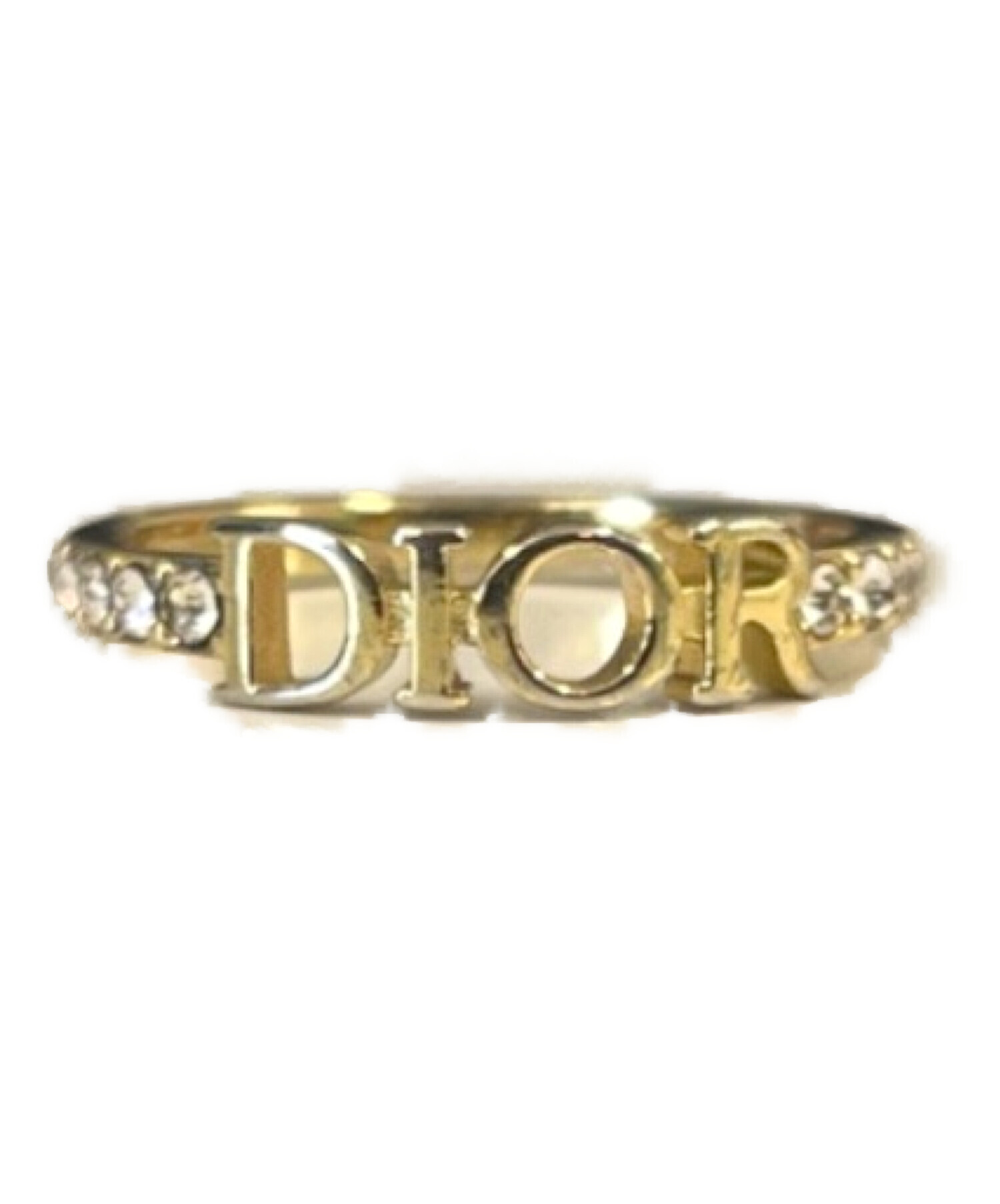 Dior ロゴリング ゴールド サイズ22号 メッキ剥がれあり 中古・古着通販】Dior (ディオール) DIOR ディオレボリューション