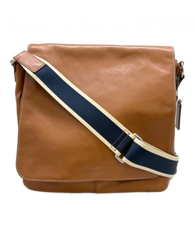 中古・古着通販】COACH (コーチ) COACH レザーショルダーバッグ