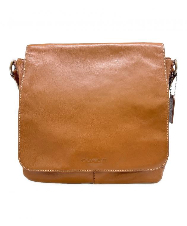 中古・古着通販】COACH (コーチ) COACH レザーショルダーバッグ