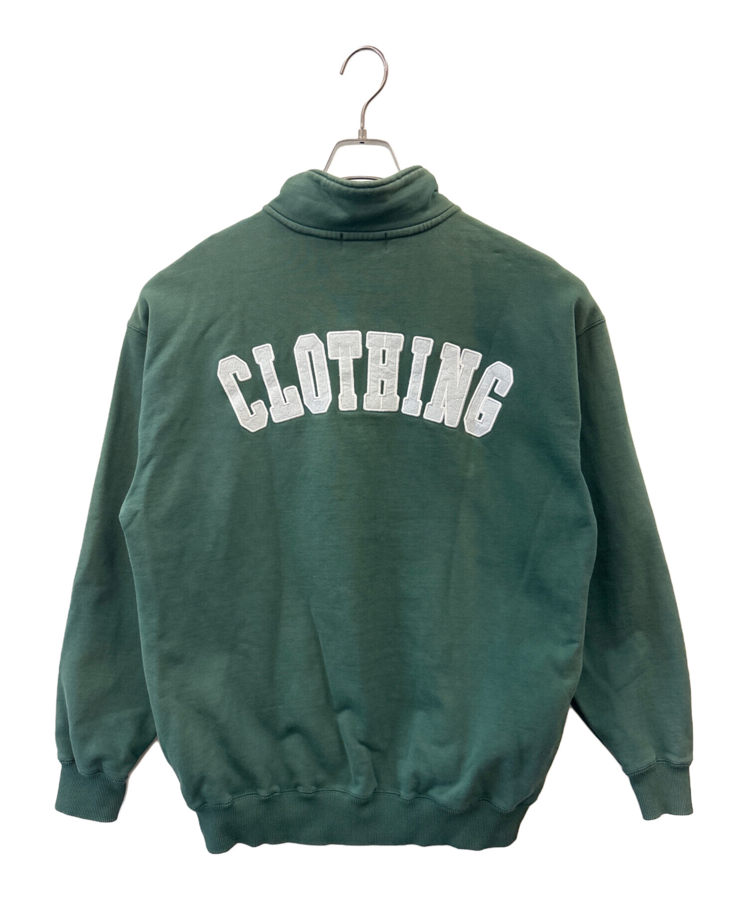 XLARGE ダークグリーン ハーフジップ XL 中古・古着通販】X-LARGE (エクストララージ) X-LARGE ハーフジップ