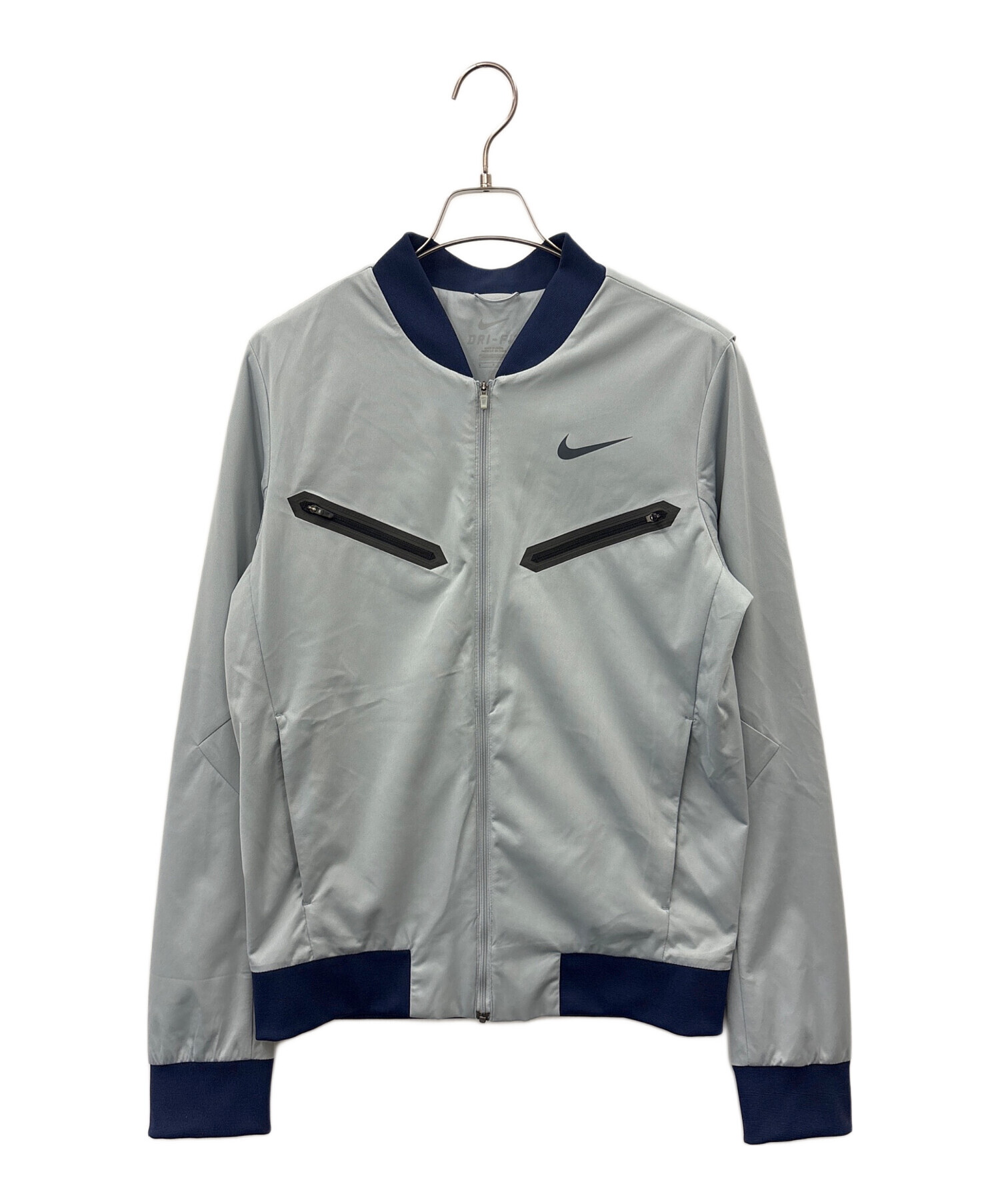 中古・古着通販】NIKE (ナイキ) NIKE ジップアップジャケット ブルー