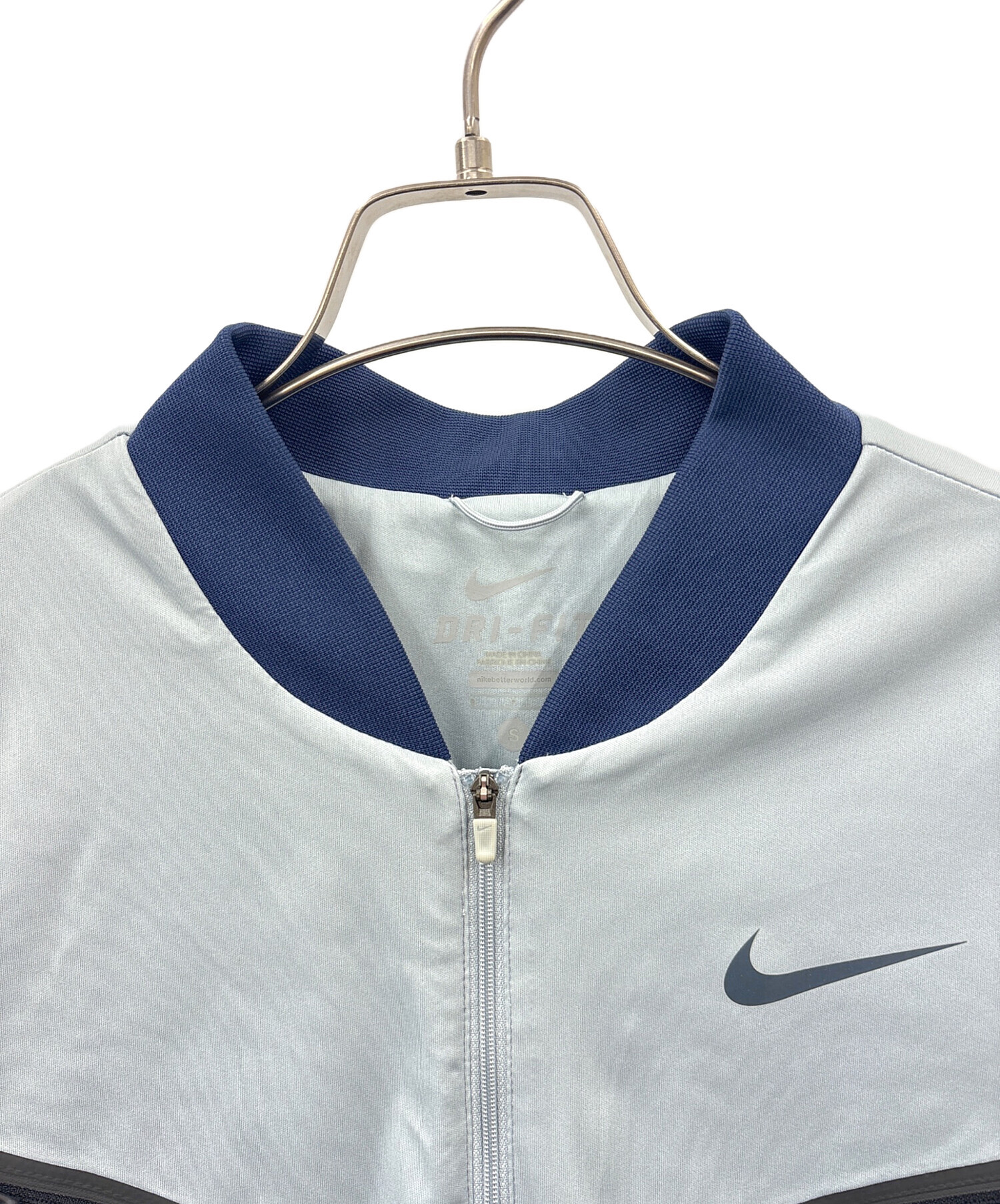 中古・古着通販】NIKE (ナイキ) NIKE ジップアップジャケット ブルー