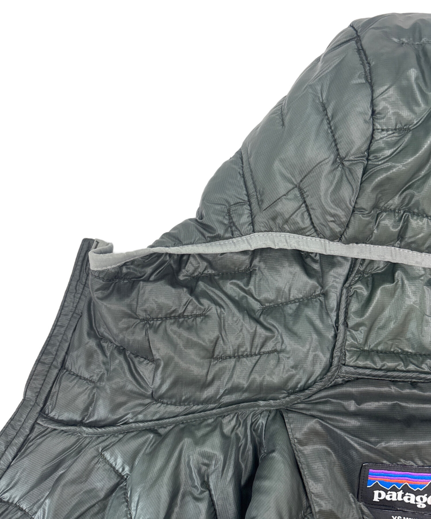ま*き様 パタゴニア マイクロパフフーディ グリーン Mサイズ 84030 中古・古着通販】Patagonia (パタゴニア) Patagonia マイクロパフ