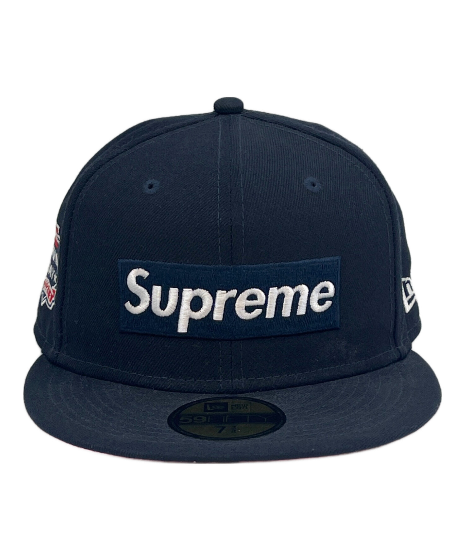 supreme new era 7 3/4 シュプリーム　ニューエラ　ネイビー 中古・古着通販】New Era (ニューエラ) Supreme (シュプリーム) New