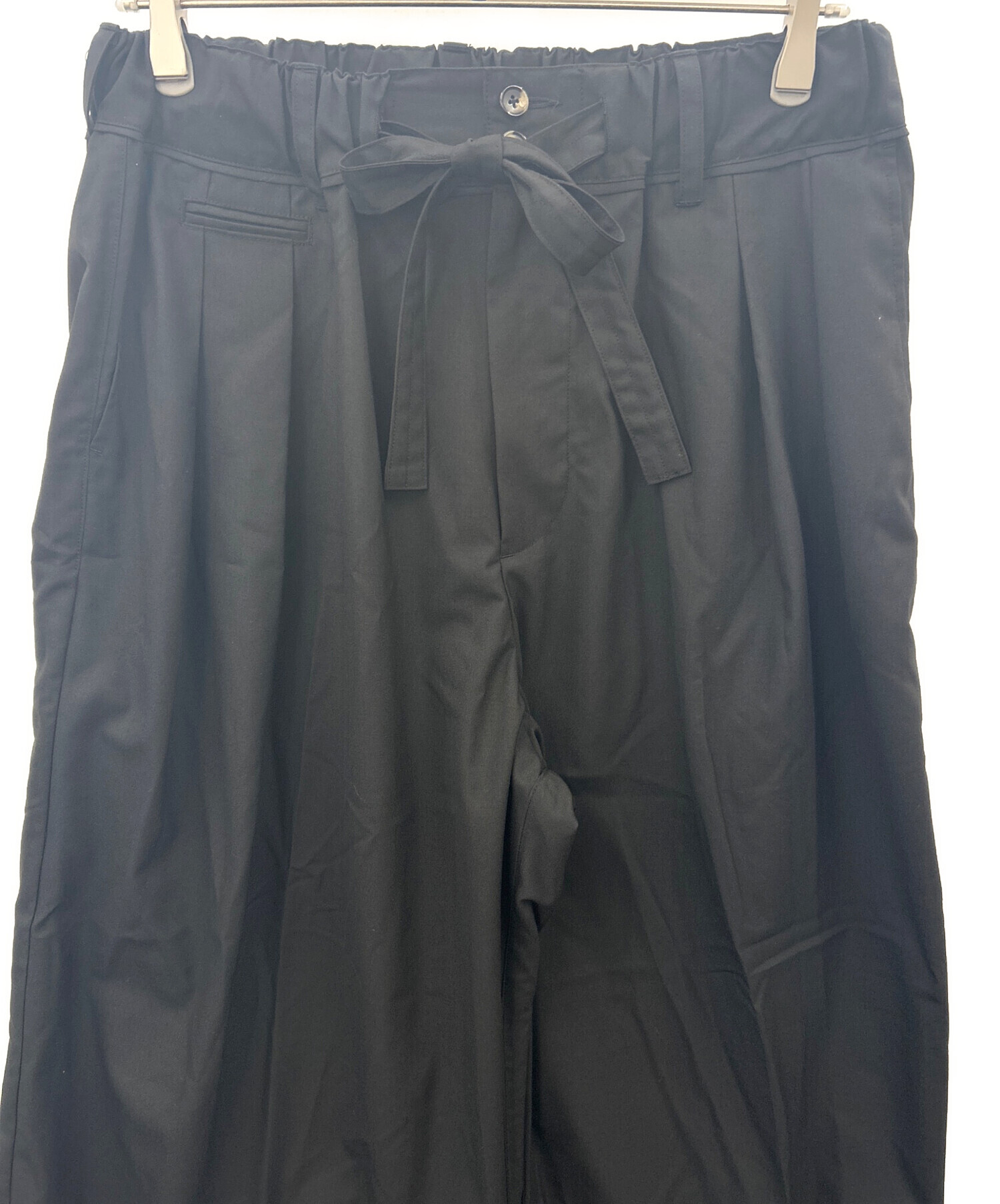 中古・古着通販】Sillage (シアージ) Sillage ワイドパンツ ブラック