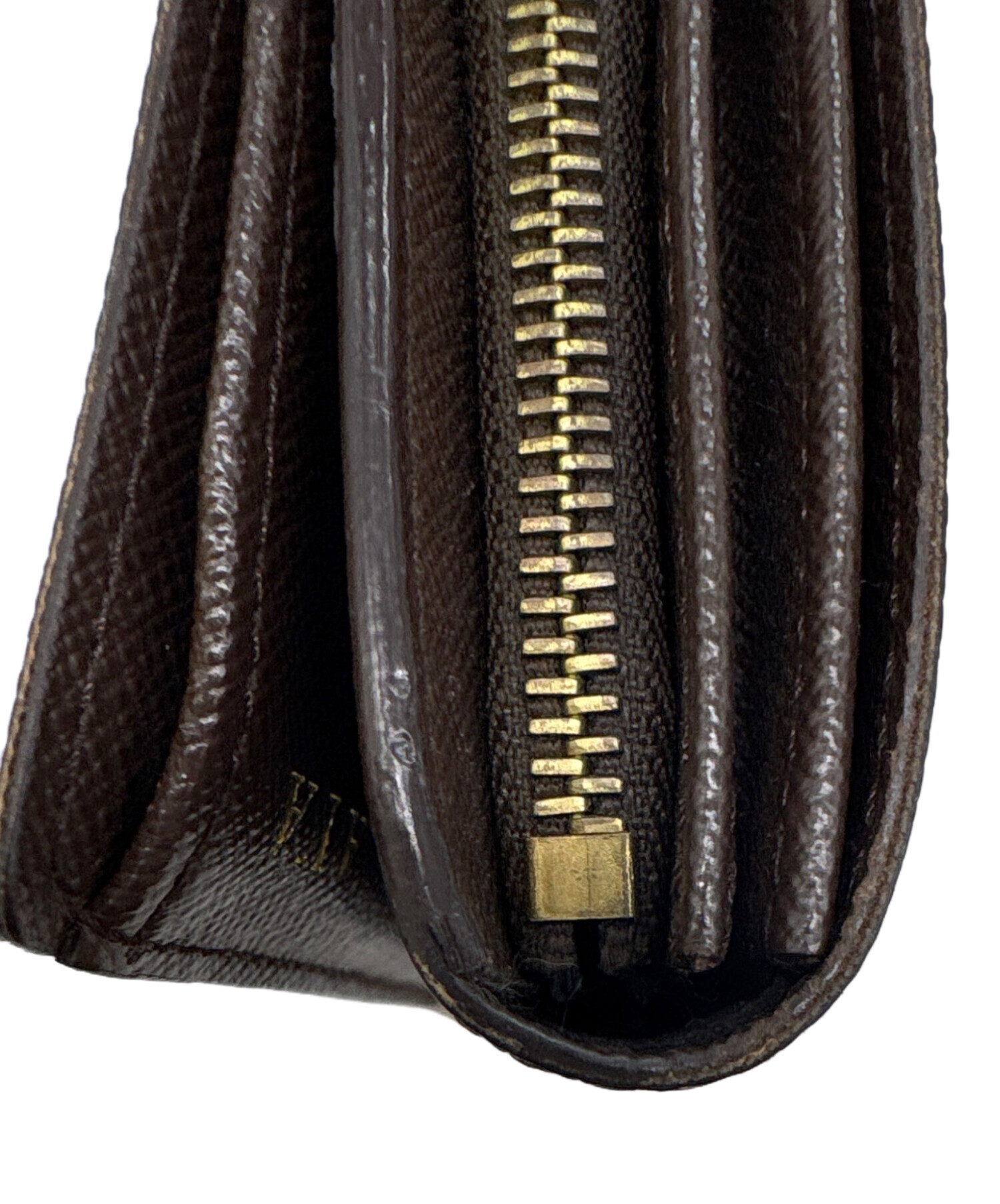 極美品 ヴィトン ダミエ トレゾール ファスナー 二つ折り 財布 ブラウン ② 中古・古着通販】LOUIS VUITTON (ルイ ヴィトン) LOUIS VUITTON ダミエ