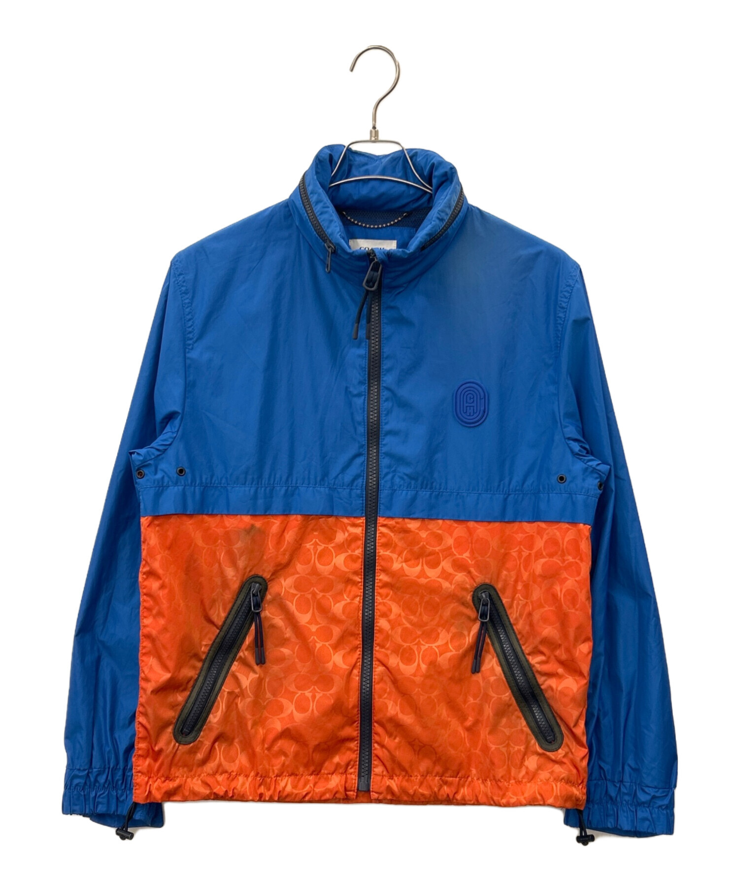 中古・古着通販】COACH (コーチ) COACH マウンテンパーカー ブルー