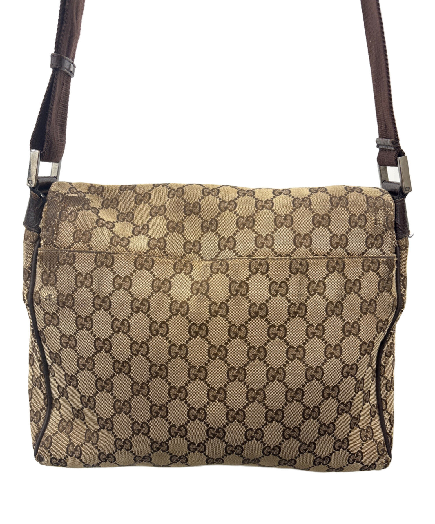 中古・古着通販】GUCCI (グッチ) GUCCI GG ショルダーバッグ ベージュ