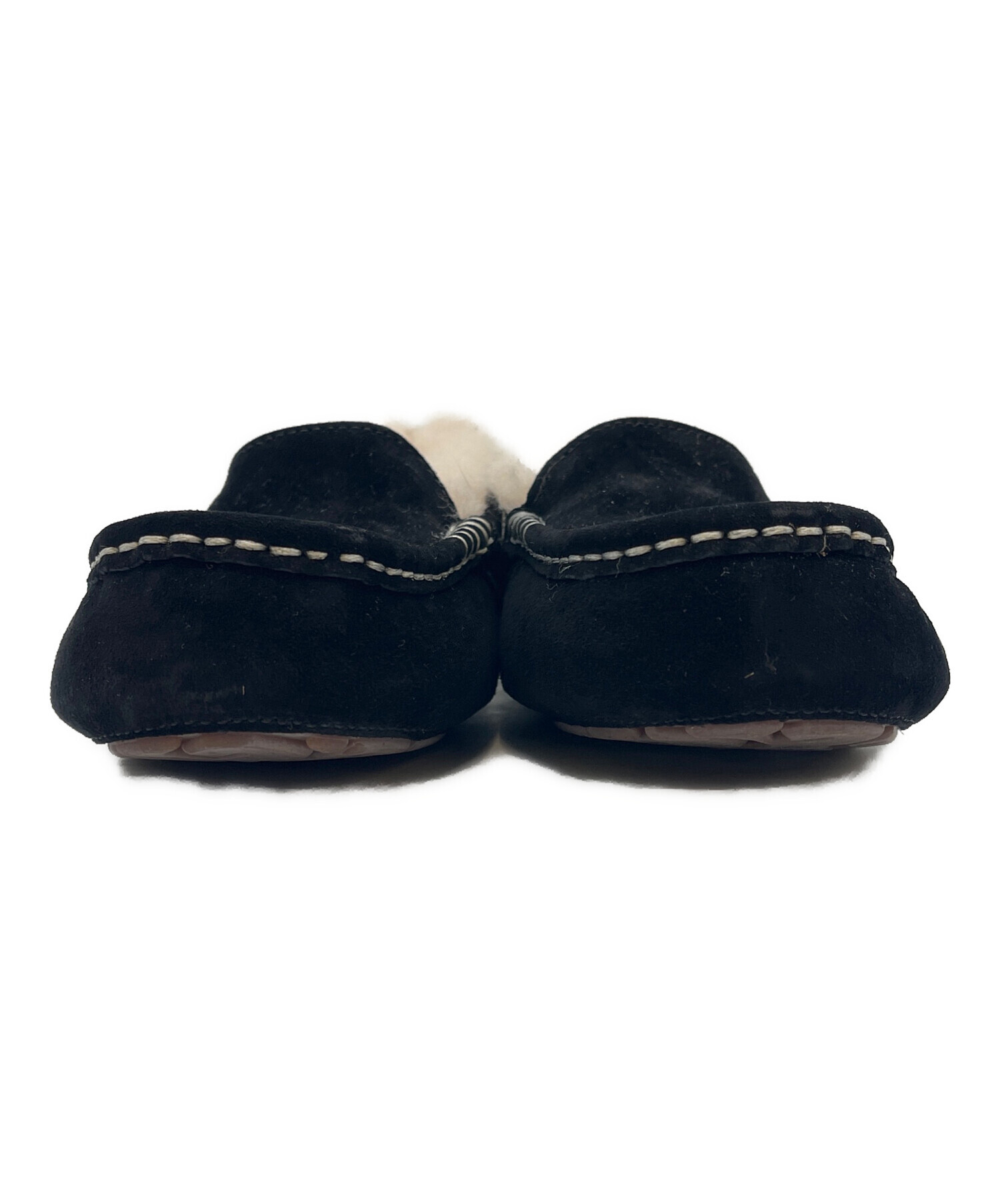 未使用 UGG モカシン ブラック22cm 中古・古着通販】UGG (アグ) UGG モカシンシューズ ブラック サイズ:22