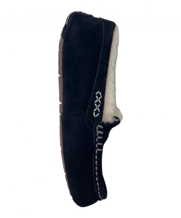 中古・古着通販】UGG (アグ) UGG モカシンシューズ ブラック サイズ:22
