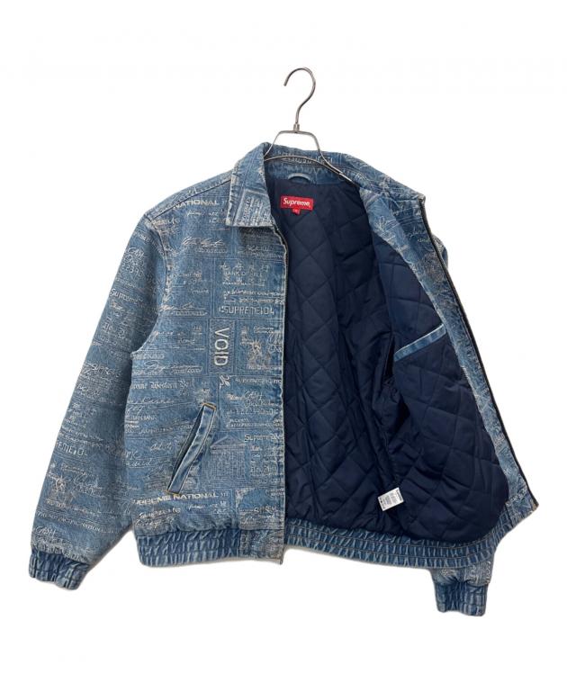 m*e様 【超希少】Supreme デニムワークジャケット Mサイズ 中古・古着通販】SUPREME (シュプリーム) Supreme Checks Embroidered