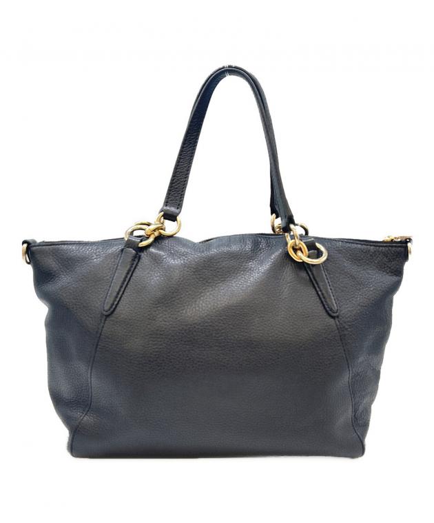 中古・古着通販】COACH (コーチ) COACH 2WAYバッグ ブラック｜ブランド
