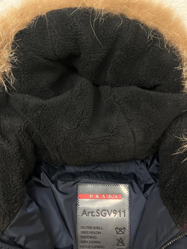 中古・古着通販】PRADA (プラダ) PRADA ダウンジャケット ネイビー