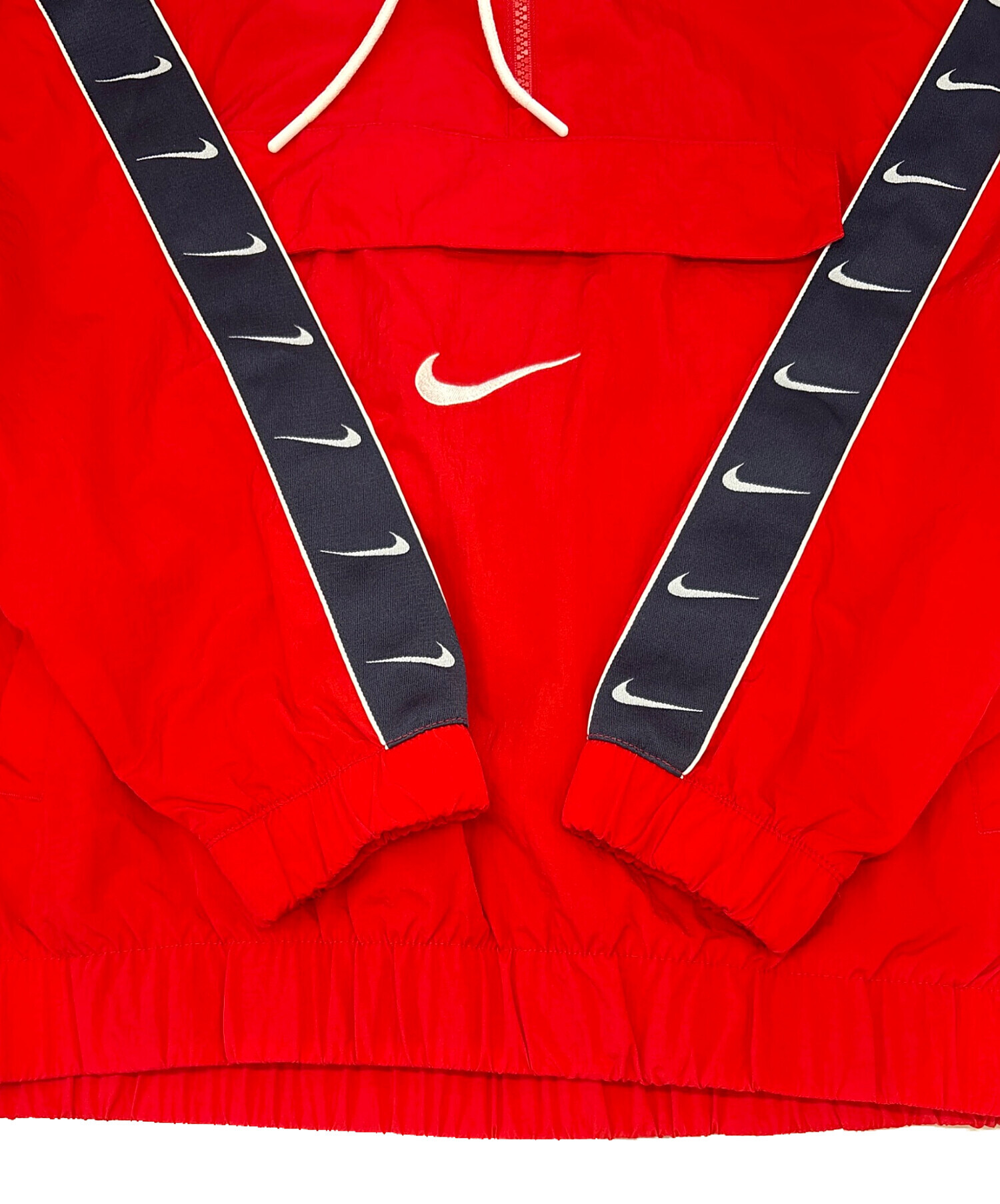 中古・古着通販】NIKE (ナイキ) NIKE アノラックパーカー レッド 