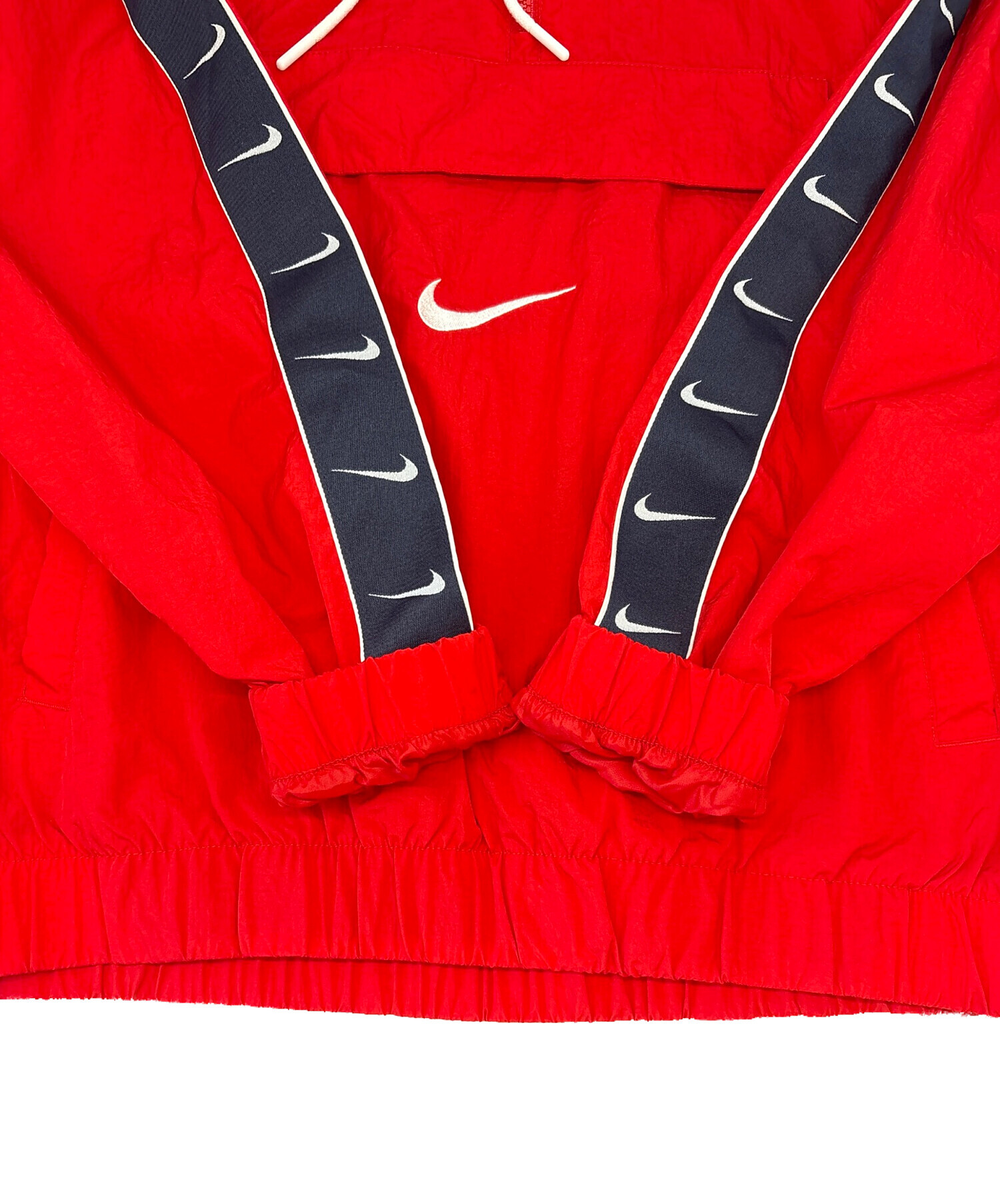 中古・古着通販】NIKE (ナイキ) NIKE アノラックパーカー レッド
