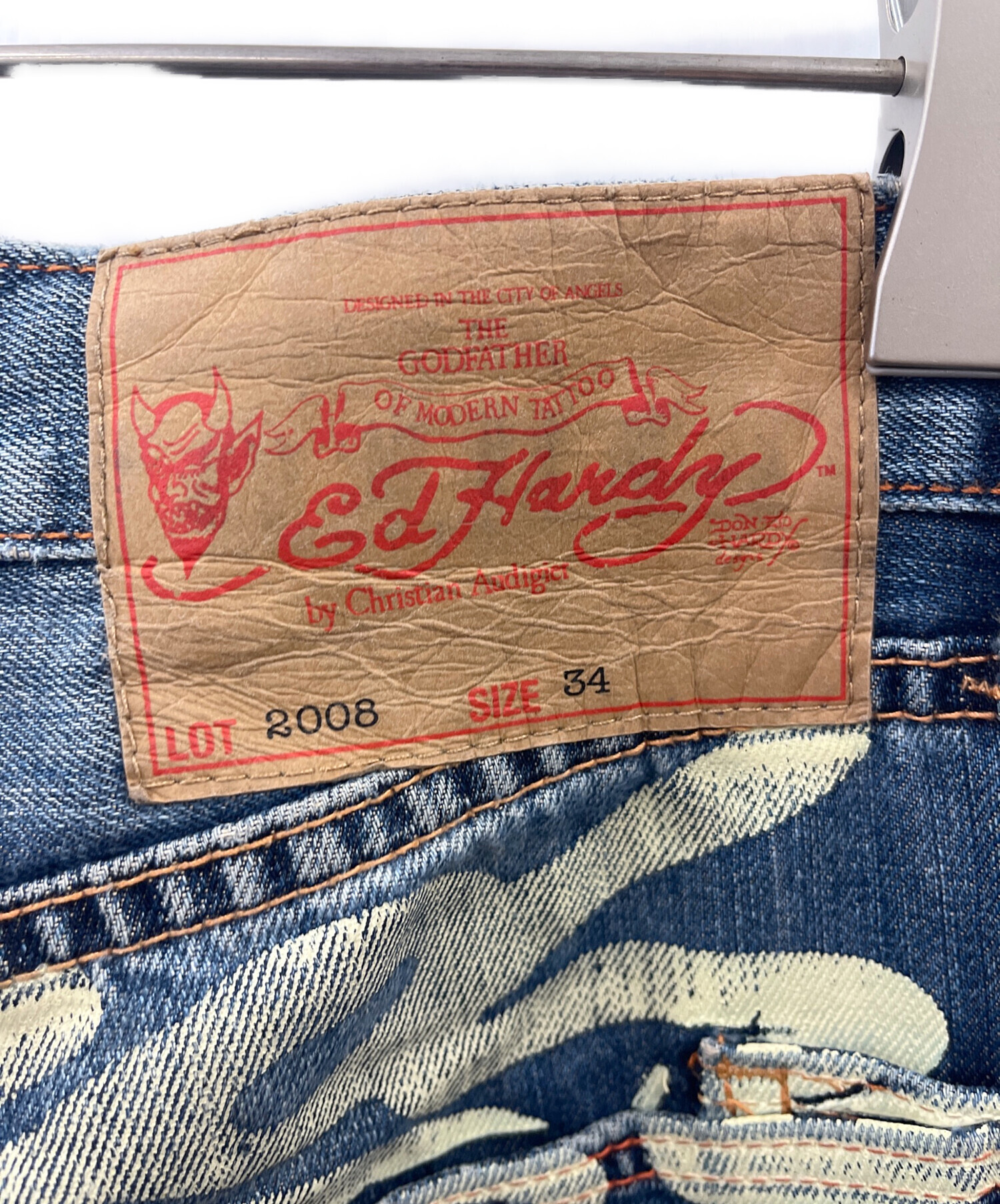 中古・古着通販】ED HARDY (エド ハーディー) ED HARDY 虎刺繍