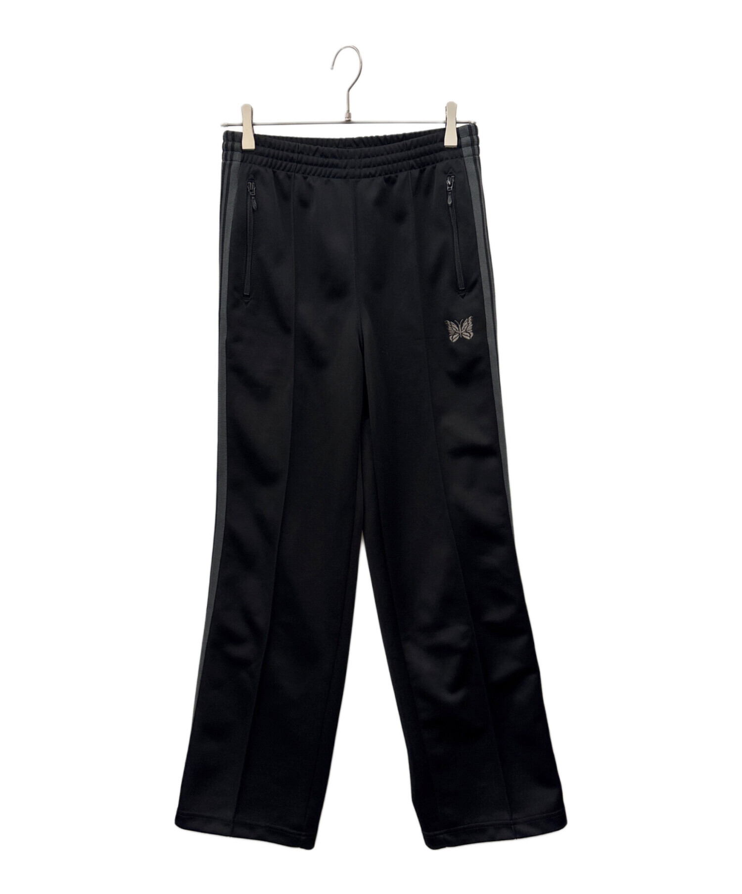 Needles トラック　パンツ ブラック Mサイズ　ジャージ　中古 中古・古着通販】Needles (ニードルズ) Needles トラックパンツ
