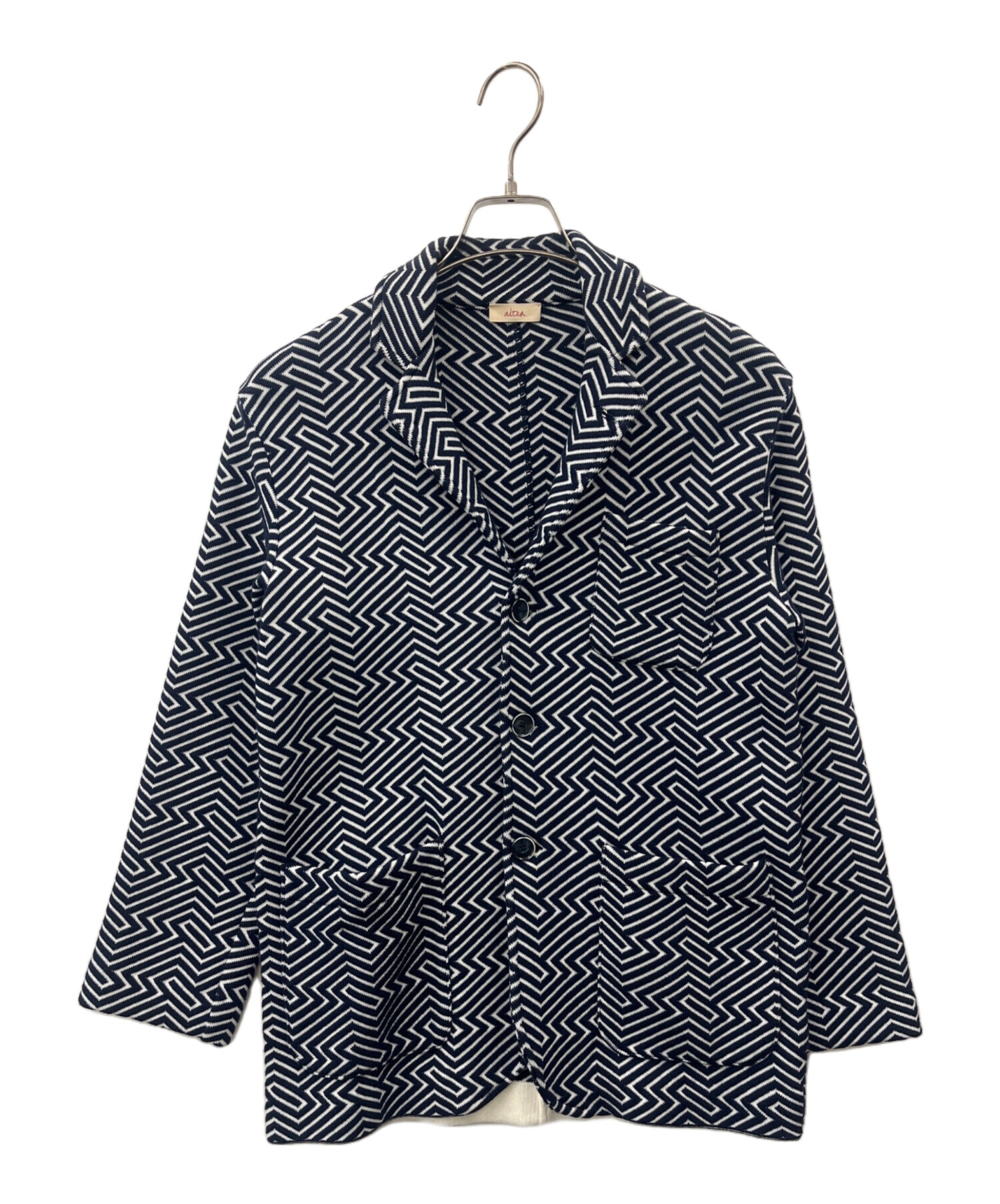Altea ジャケット 中古・古着通販】Altea (アルテア) altea ニットジャケット ネイビー