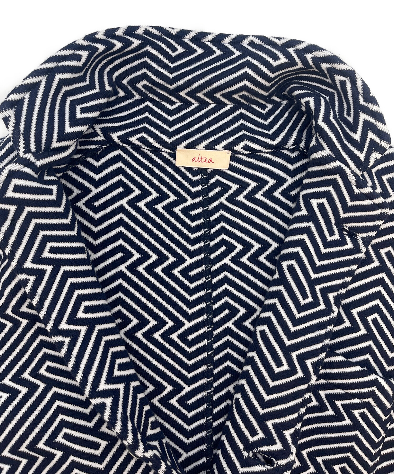中古・古着通販】Altea (アルテア) altea ニットジャケット ネイビー