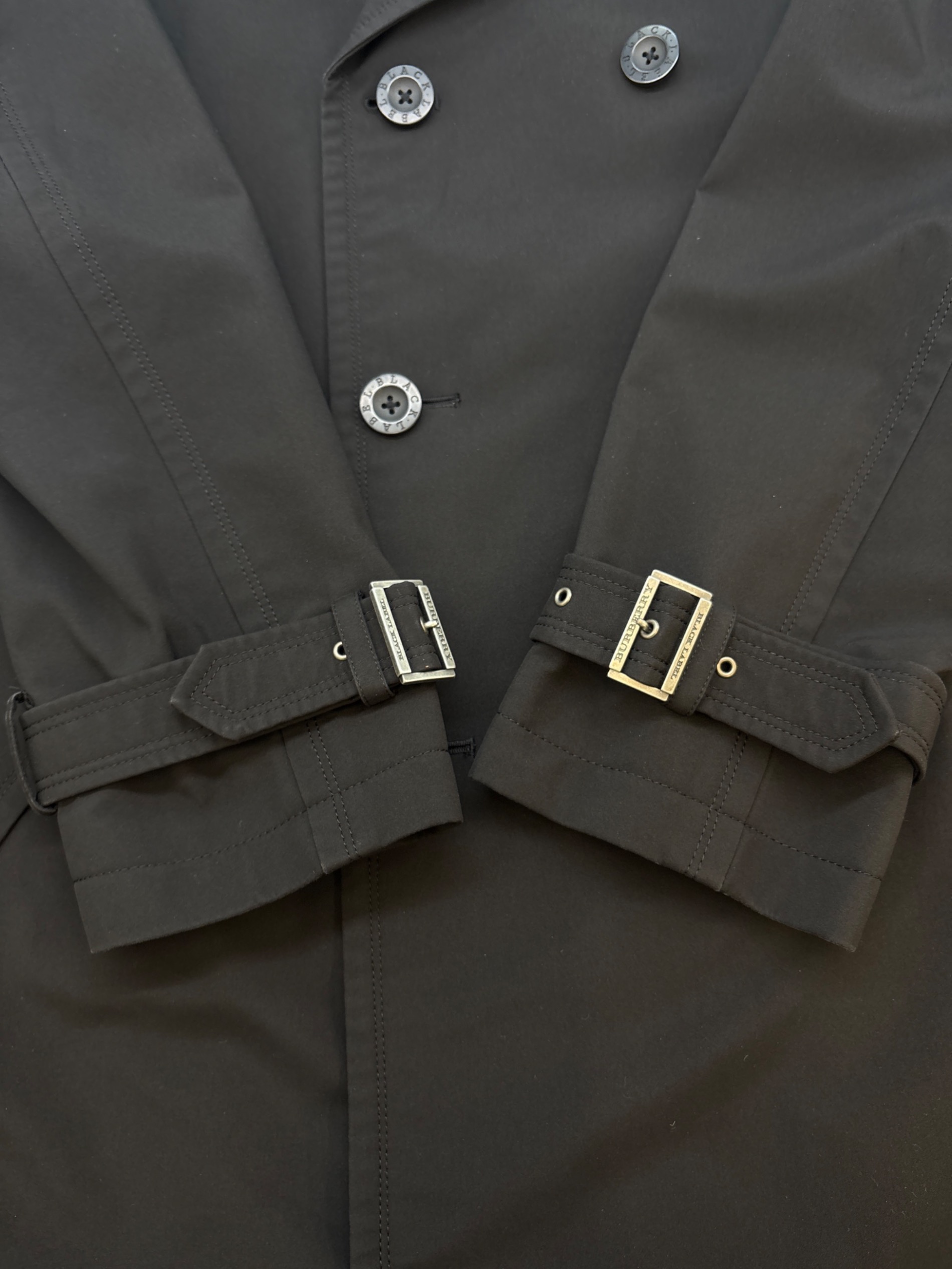 BURBERRY BLACK LABEL トレンチコート LLサイズ 中古・古着通販】BURBERRY BLACK LABEL (バーバリーブラックレーベル