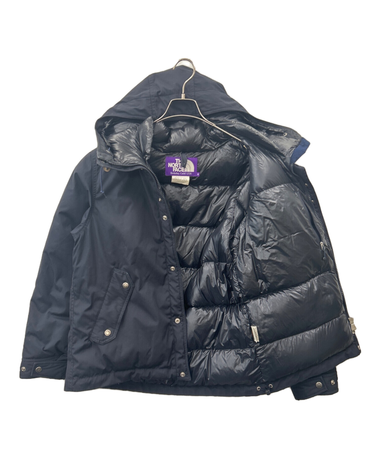 値下げ不可  Fusion ネイビーダウンジャケット XS 中古・古着通販】THE NORTHFACE PURPLELABEL THE NORTHFACE