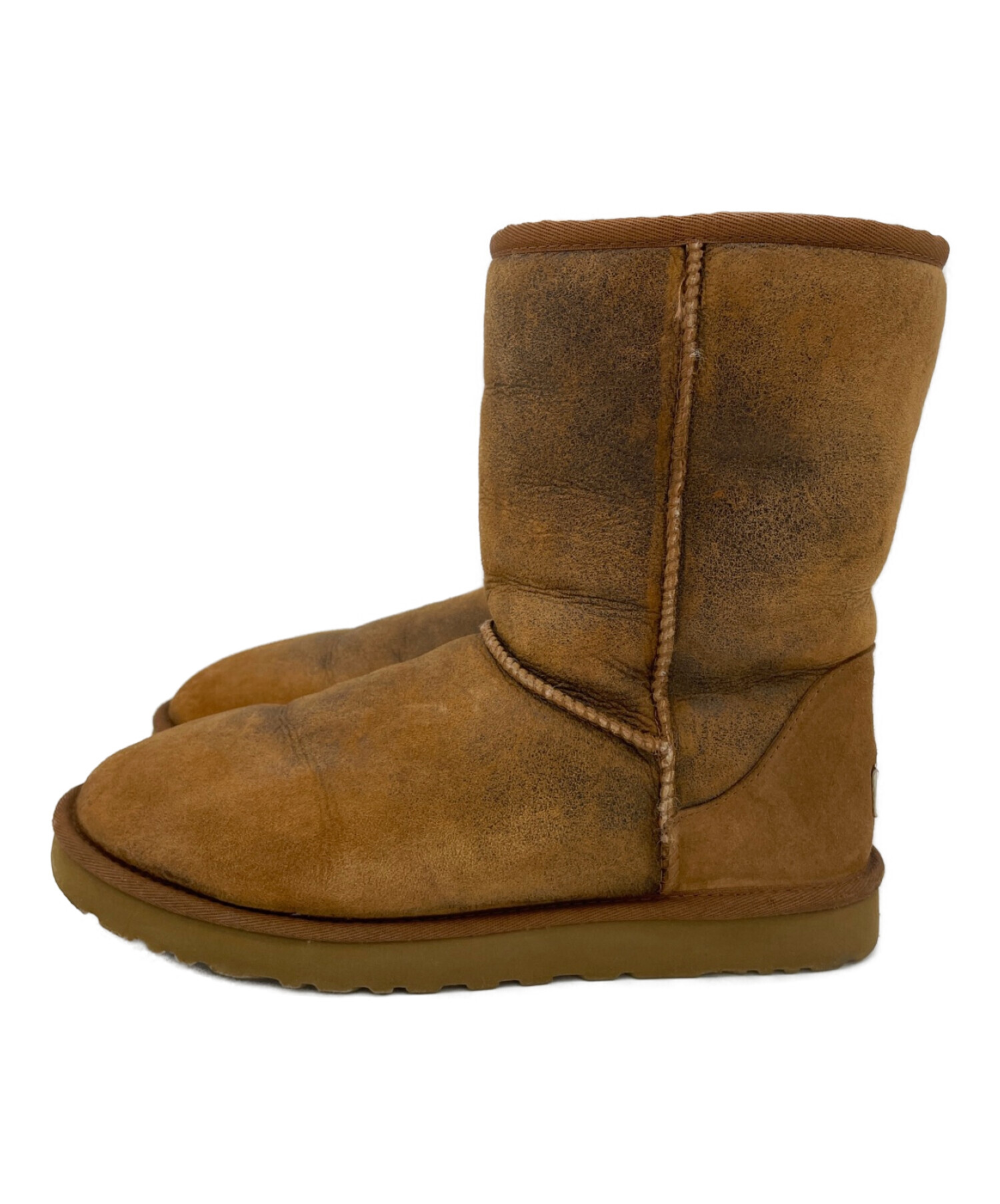 中古・古着通販】UGG (アグ) ムートンブーツ ブラウン サイズ:28 中古・古着通販】UGG (アグ) ムートンブーツ ブラウン サイズ:28