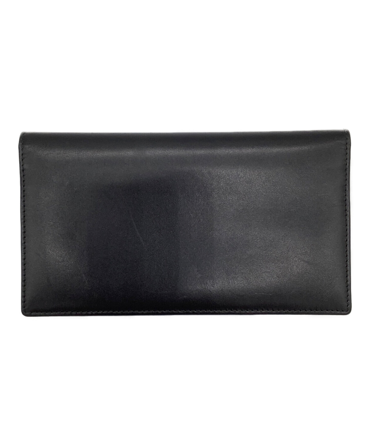 中古・古着通販】ETTINGER (エッティンガー) 長財布 ブラック×パープル