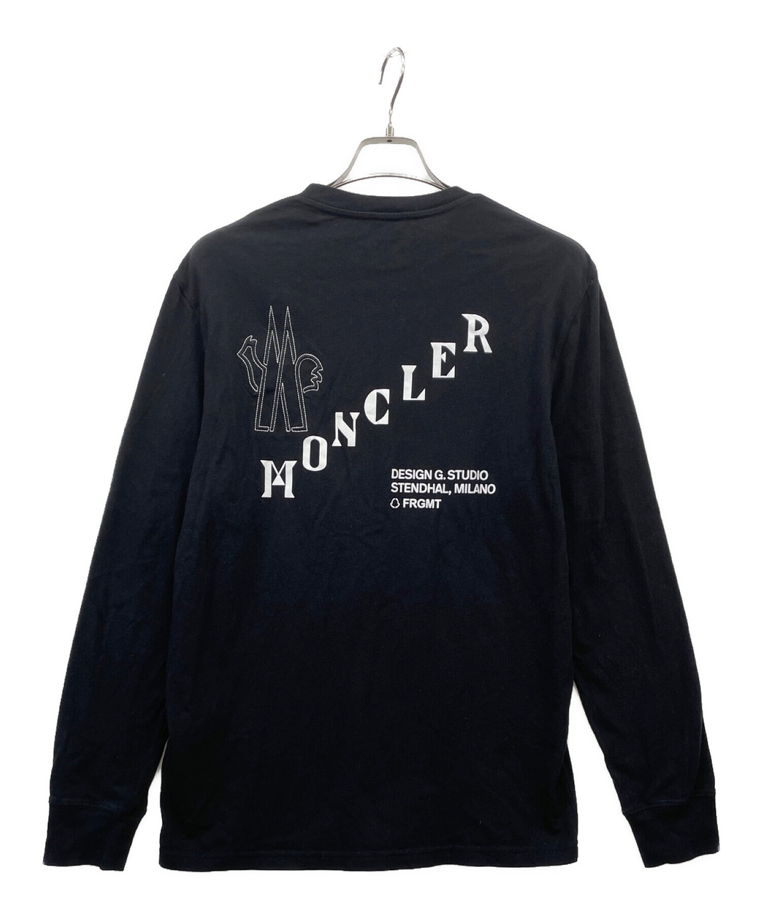 中古・古着通販】MONCLER (モンクレール) MAGLIA Tシャツ ブラック 