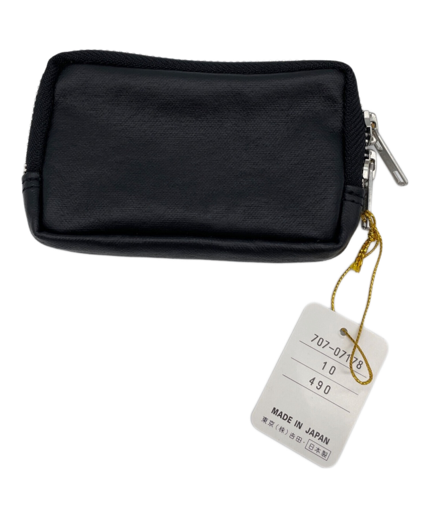 未使用タグ付ポーター フリースタイル マルチコインケース ブラック