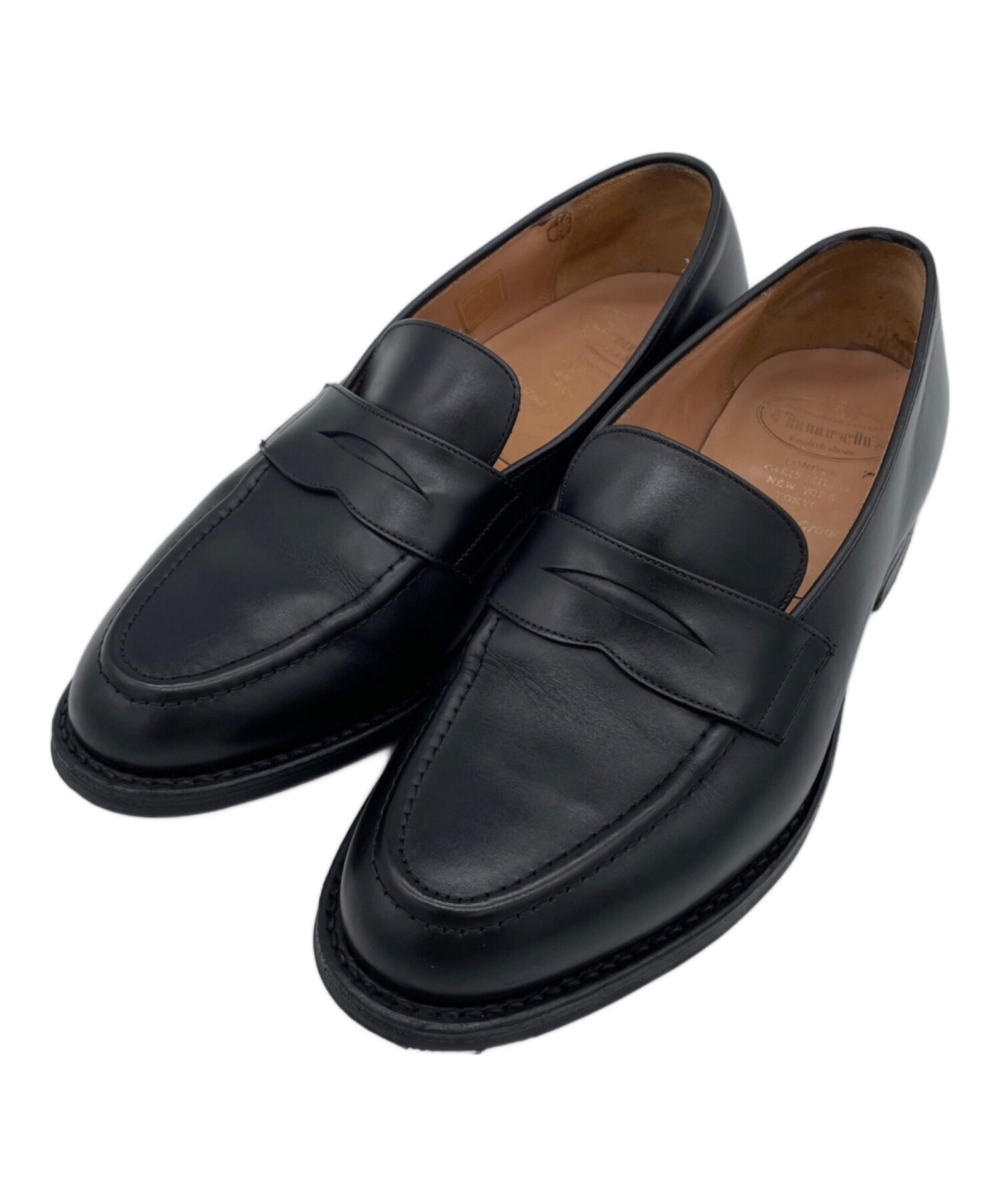 中古・古着通販】Church's (チャーチ) コインローファー ブラック