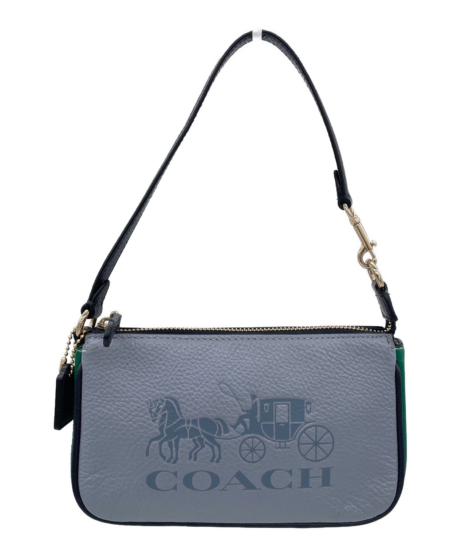 中古・古着通販】COACH (コーチ) カラーブロック ウィズ ホース アンド 