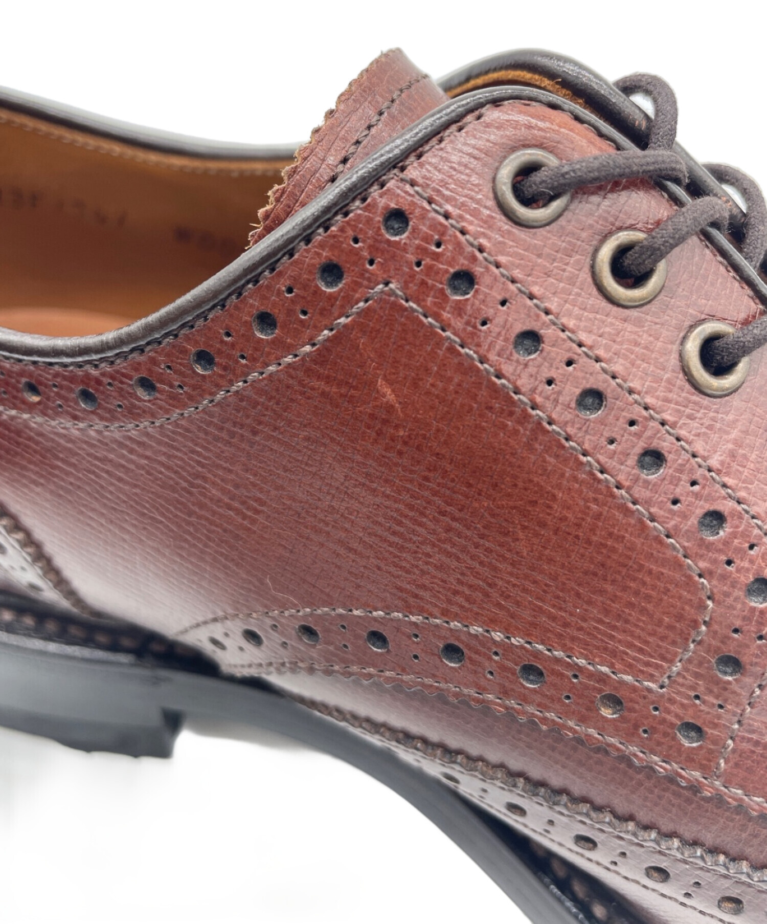 中古・古着通販】REGAL (リーガル) ウィングチップシューズ ブラウン