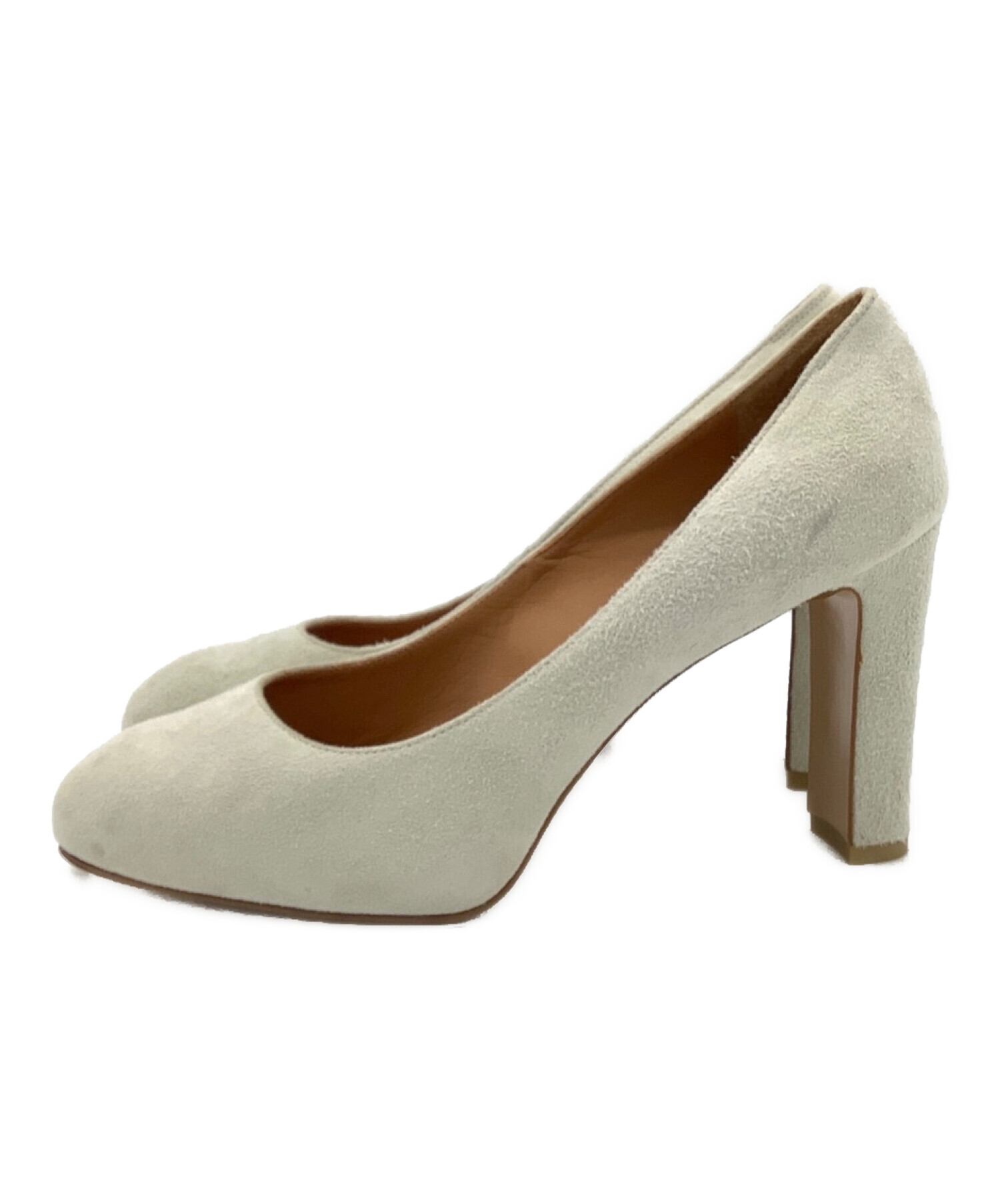 【新品】 PIPPCHIC ピッピシック チャンキー パンプス ホワイト 37 PIPPICHIC ピッピシック パンプス サイズ37