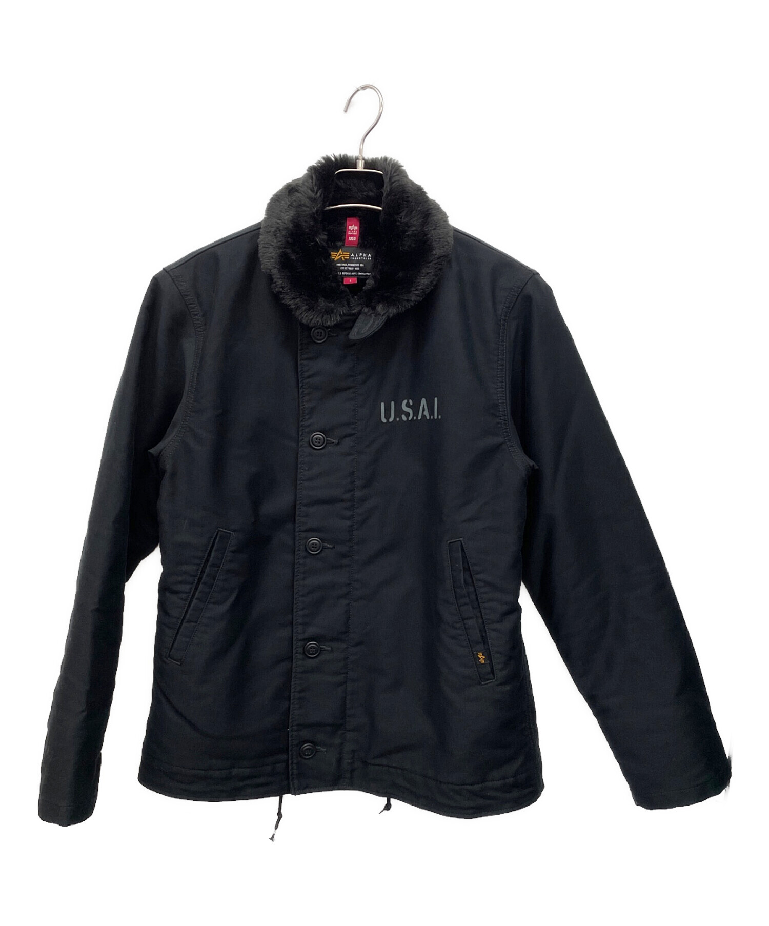 中古・古着通販】ALPHA (アルファ) N-1デッキジャケット