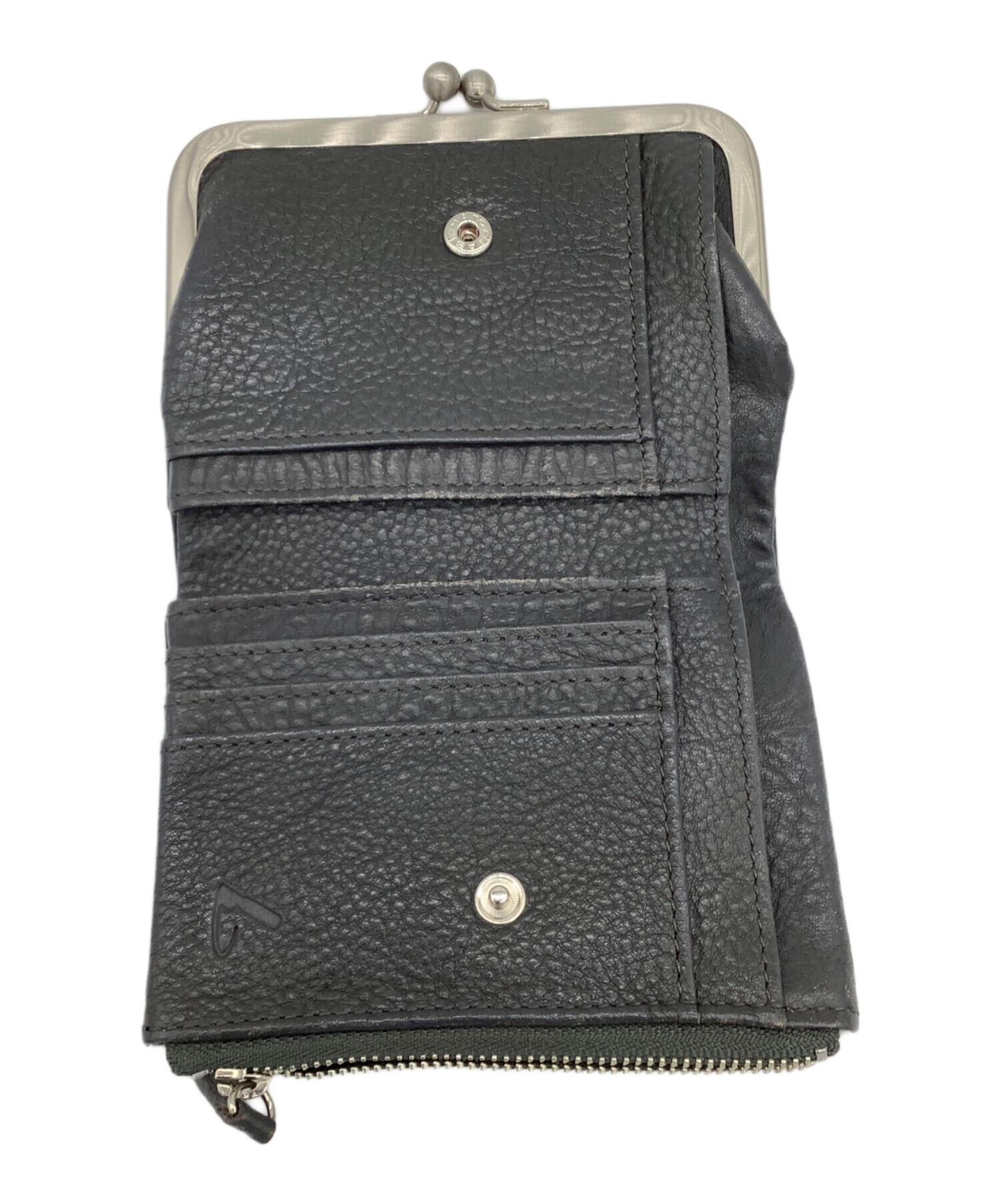 中古・古着通販】土屋鞄 (ツチヤカバン) がま口2つ折り財布｜ブランド