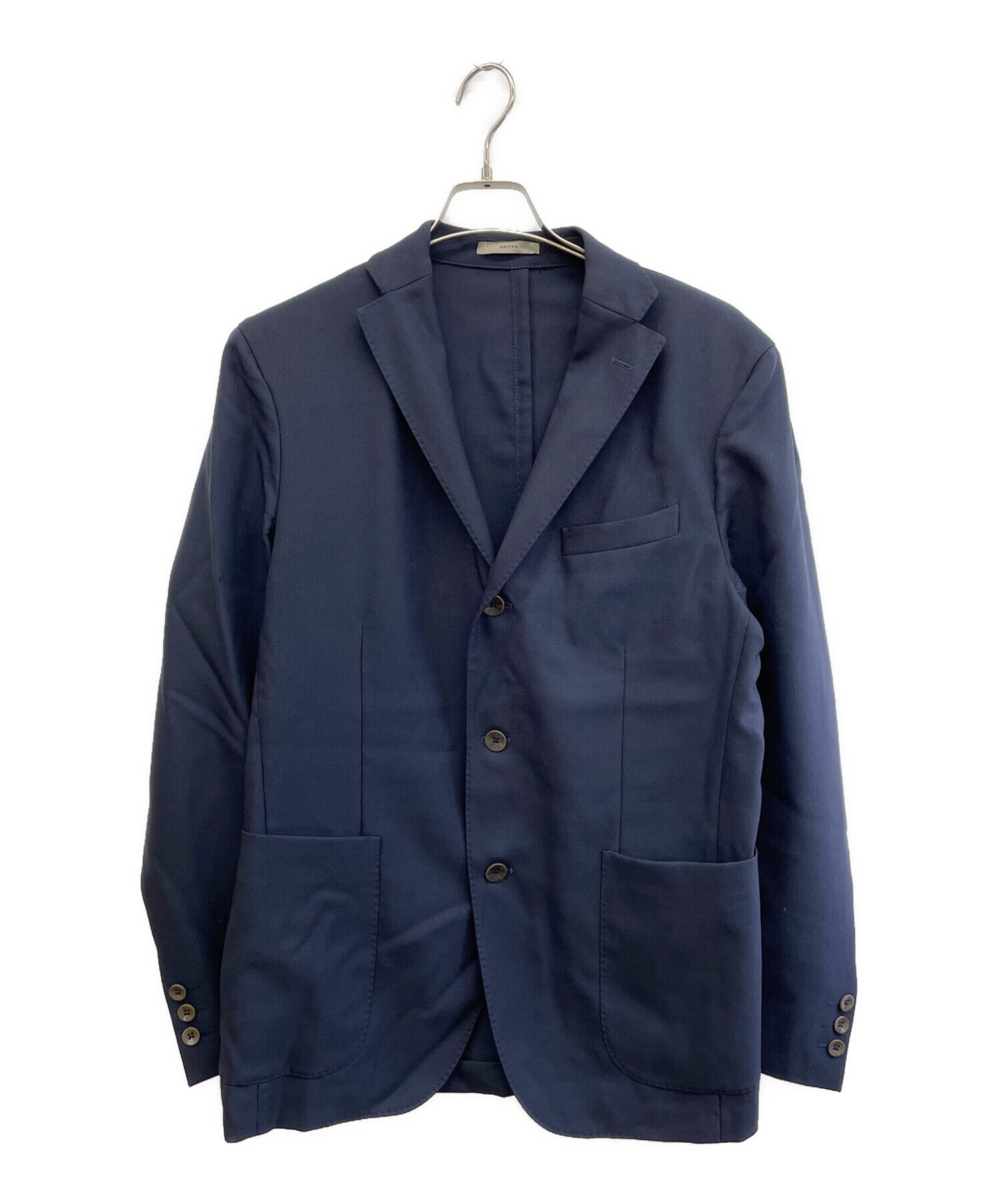 ◆BOGLIOLI ボリオリ ジャケット 52R 美品 リネン シルク 黒 本切羽 BOGLIOLI ボリオリ DOVER テーラードジャケット ネイビー XL