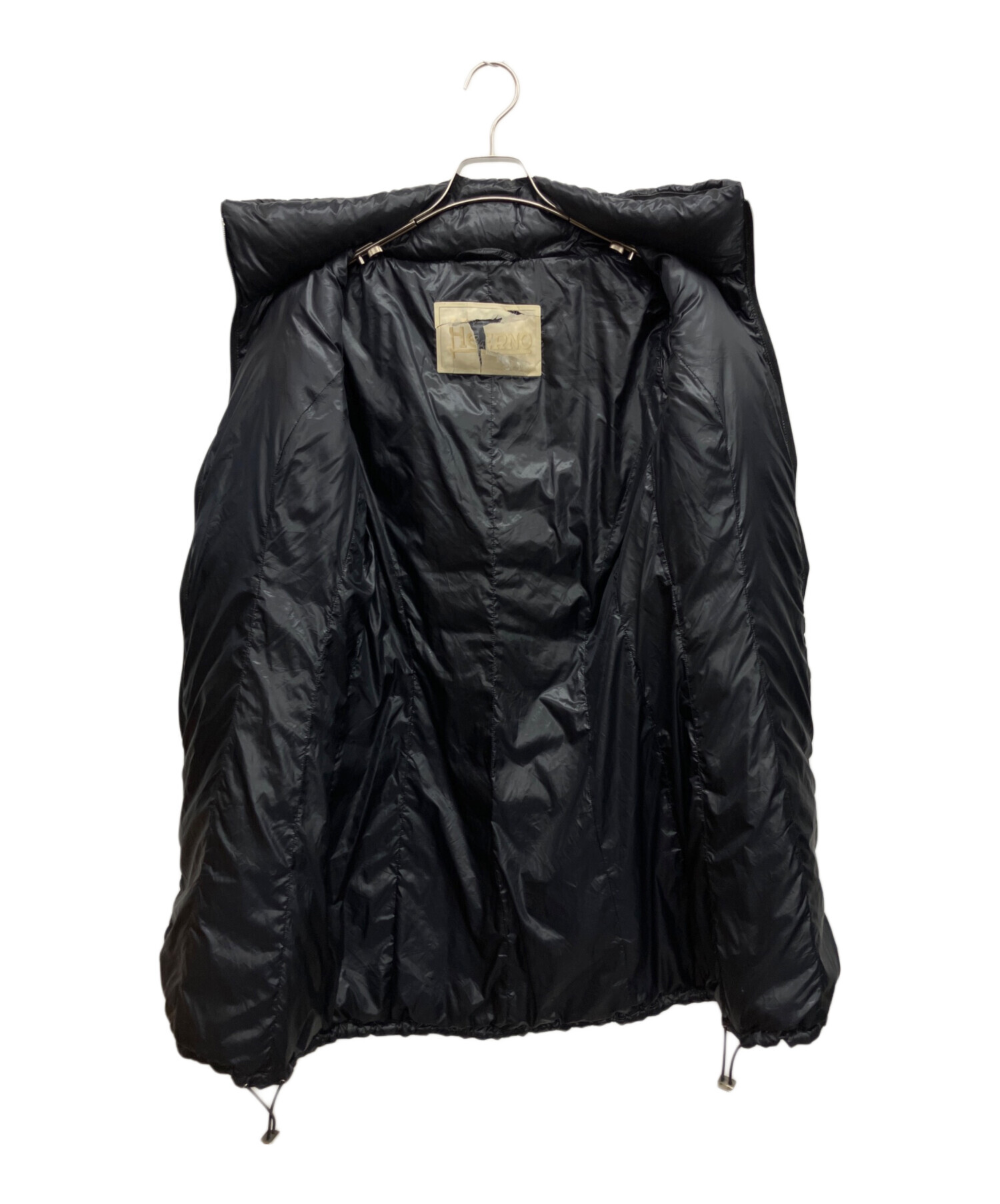 中古・古着通販】HERNO (ヘルノ) ダウンコート ブラック サイズ:42 