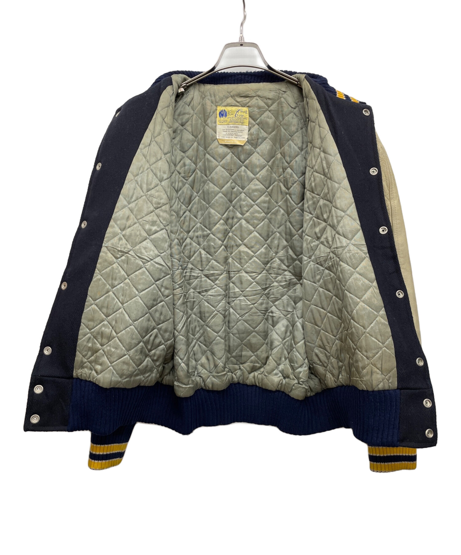 中古・古着通販】HEWITT (ヒューイット) スタジャン ネイビー