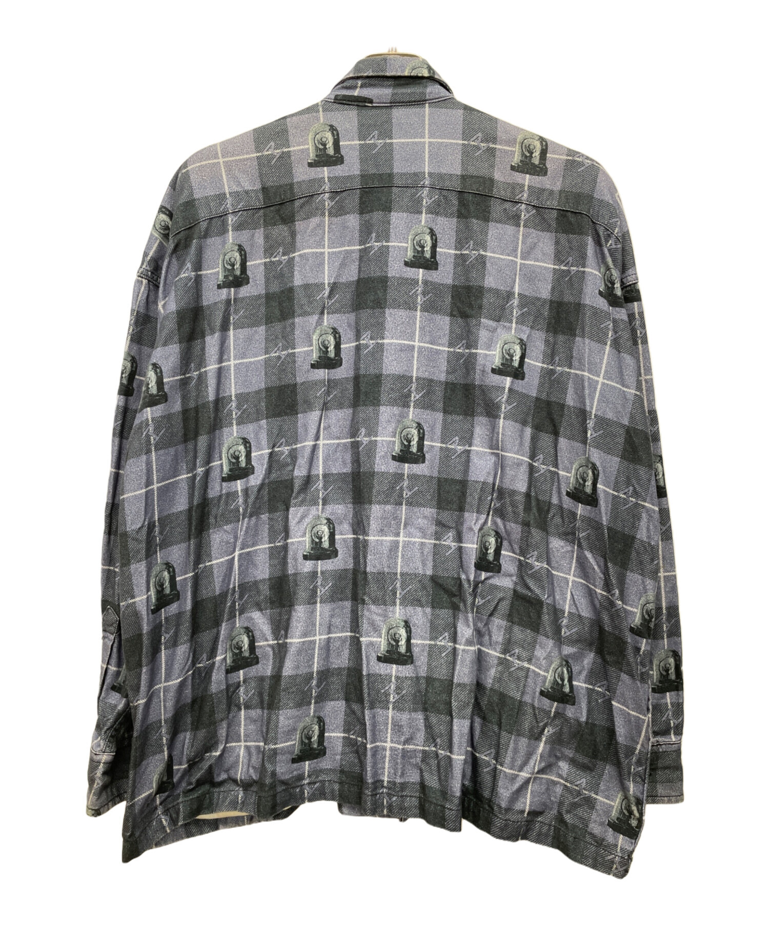 中古・古着通販】EVISEN (エビセン) スケートボードシャツ ネイビー