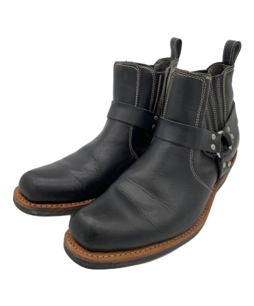 マ*ト様 ASbee's黒 レザー エンジニアブーツ マ*ト様 ASbee's黒 レザー エンジニアブーツ マ*ト様 ASbee's黒 レザー