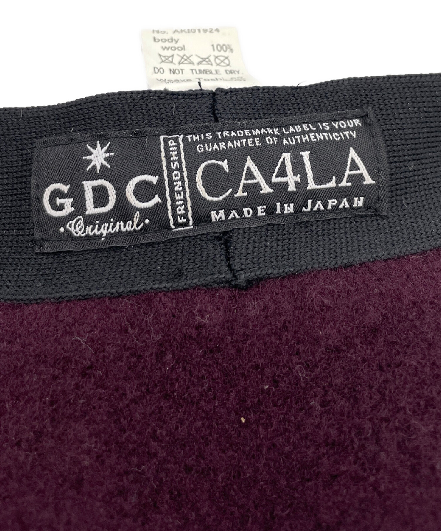 中古・古着通販】GDC (ジーディーシー) CA4LA (カシラ) ベレー帽
